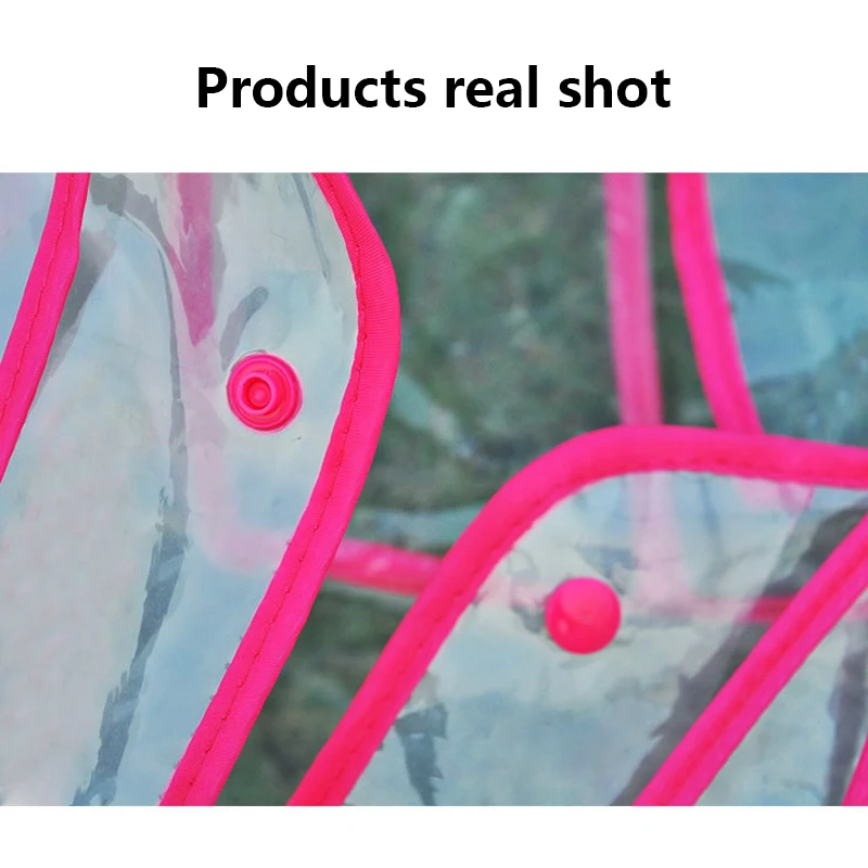 Новый прозрачный водонепроницаемый дождевик ПВХ эва Повседневная Праздничная