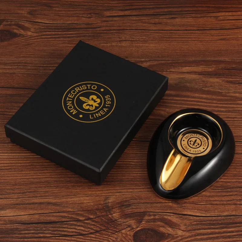 GALINER Мини пепельница для сигар керамическая круглая табачная сигарета