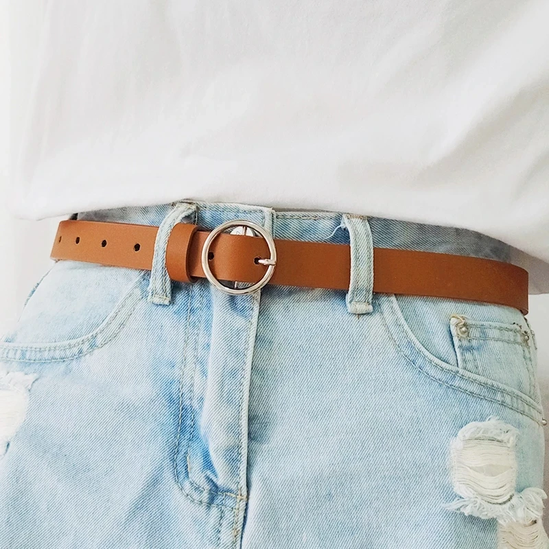 NO. ONEPAUL женский ремень Ретро стиль милый изящный декоративный Круглый сплав