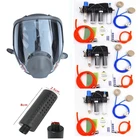 Химическая Лабораторная система для распыления красок с подачей воздуха, система респиратора с промышленной Полнолицевой газовой маской 6800