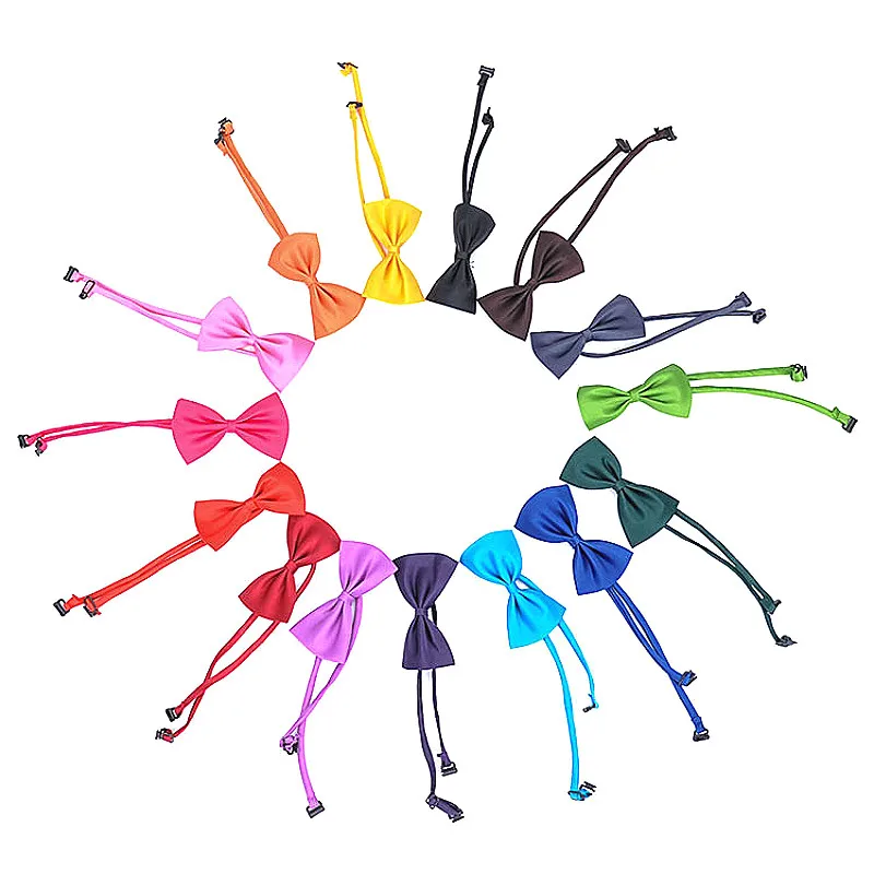 1 шт. Детское полиэстер бабочкой Классические однотонные Цвет бабочка галстук