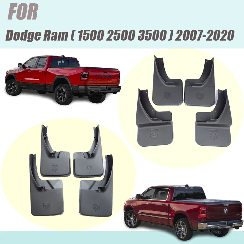 4 шт./компл. Брызговики для Dodge Ram 1500 2500 3500 Брызговики автомобильные щитки аксессуары авто styline 2009