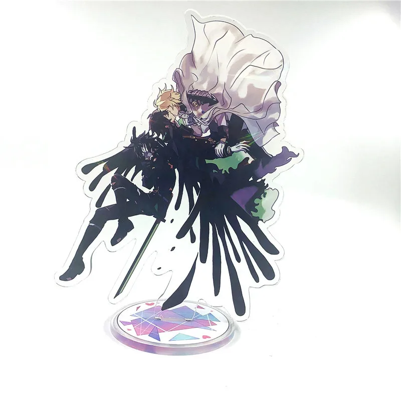 Seraph of the end Yuichiro Hyakuya Mikaela фигурка на акриловой подставке настольное украшение