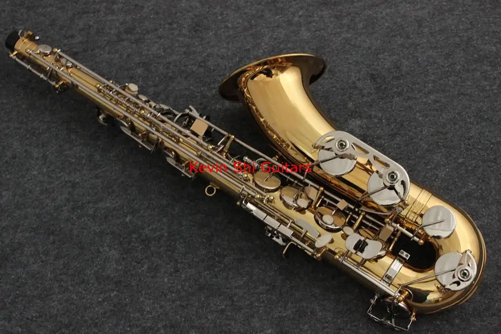 Yanagisa T-992 тенор плоский B саксофон золотой лак YANAGISA Саксофон тенор падающий E Sax серебряные ключи tenor T992 саксофон