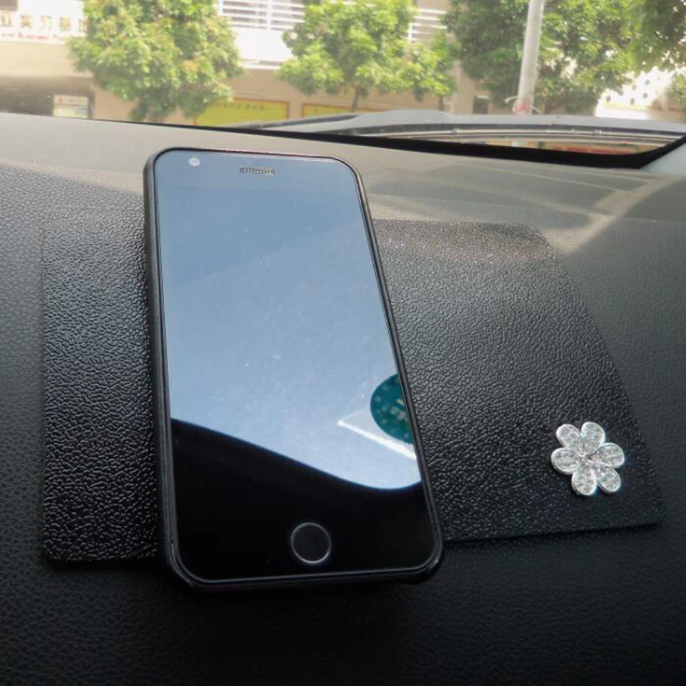 

Нескользящий коврик для украшения салона автомобильной приборной панели, 185*120*2 мм, силиконовый нескользящий коврик, липкий коврик для теле...