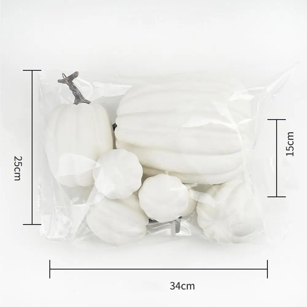 7 шт. искусственные растения в форме тыквы для Хэллоуина домашней вечеринки на