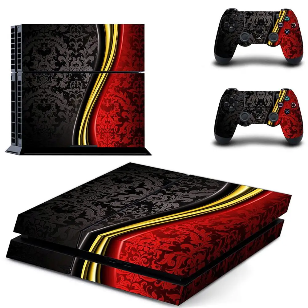 Серебряная Кнопка Стиль PS4 Стикеры s Play station 4 кожи наклейка кожного покрова для