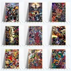 Marvel Мстители Капитан Америка Железный человек комиксы Картина на холсте постер печать на стене картины для гостиной домашний декор