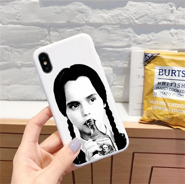 22920 Среда Addams семейный цветной Мягкий силиконовый чехол для телефона iphone 6/6s, 6 Plus/6s Plus, 7/8, 7 Plus/8 Plus, X, XS, XR, XSMax - Цвет: 22920