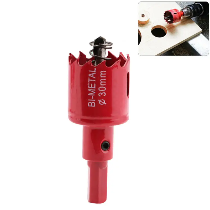 

7PCS Drill Bit Bi Metal M42 HSS Hole Saw Cutter For Wood Plaster Board Hand Tools 7*Bi-metal Hole Saw