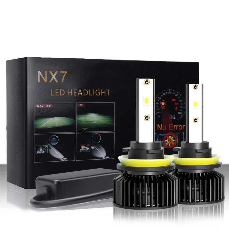 

Nx7 decoding car LED headlight modification h4 H7 H11 decoding