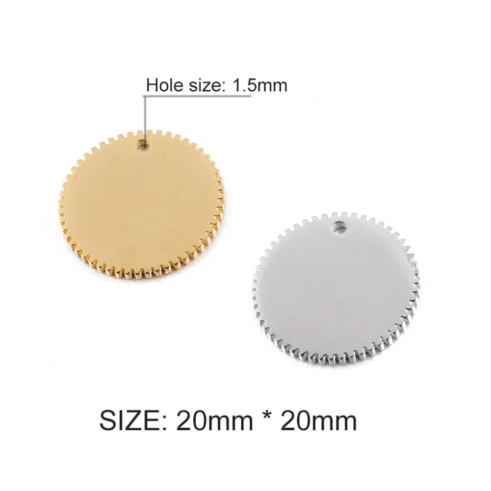 5 шт./лот нержавеющая сталь стимпанк круглая филигрань Шестерни Шарм Подвески для