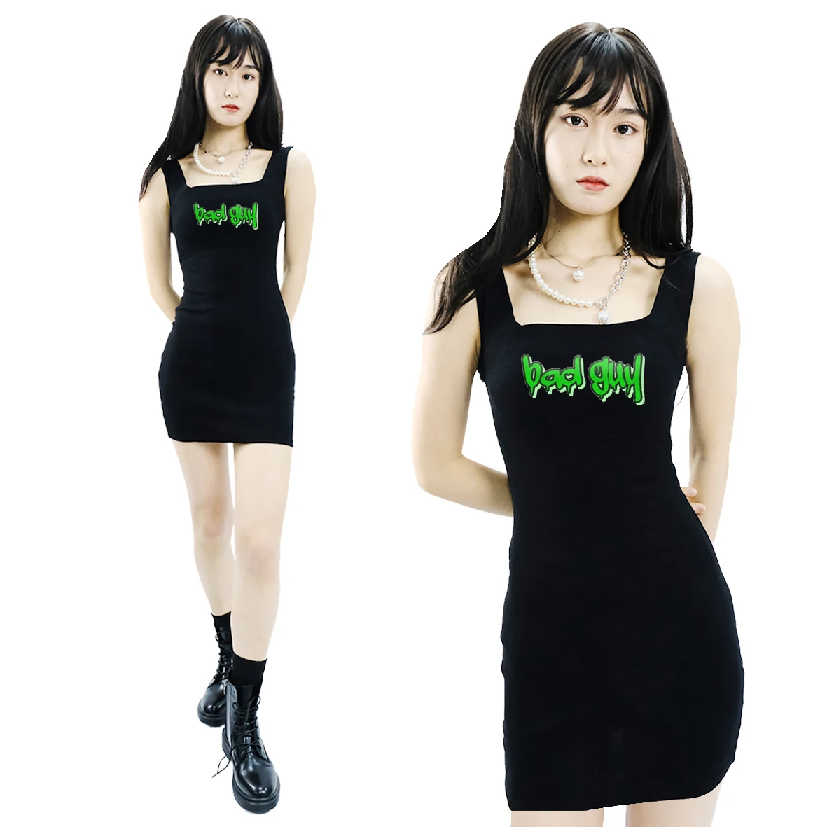 

Y2k Women's Dress Summer 2021 Girl Halter Sleeveless Club Wear Bodycon Mini Vestidos Woman Dresses Beach Street Female Dress