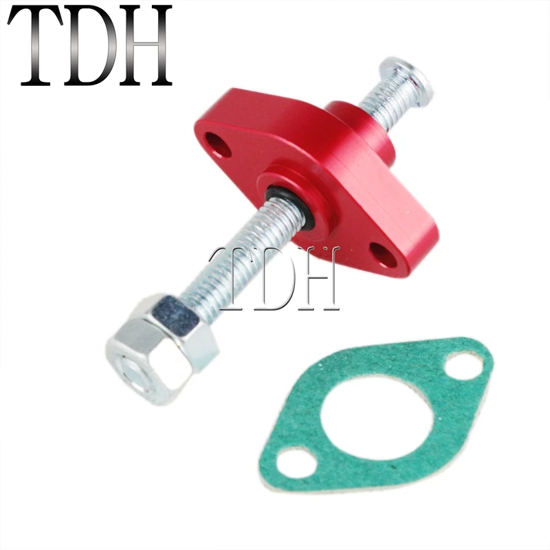 Ручной натяжитель цепи мотоцикла CNC алюминий для Suzuki GSF GSXR GV DRZ Yamaha XV SP HONDA CRF KAWASAKI KLX