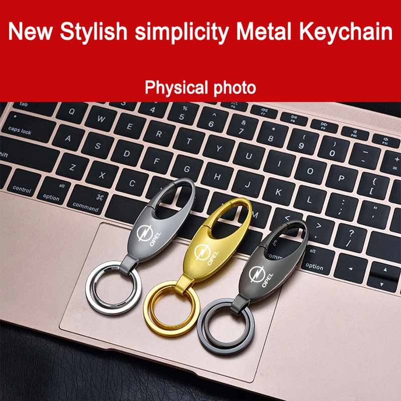 

Car Keychain Alloy Metal Clasps Hooks Buckle Waist Keychain for opel insignia astra h j g corsa d zafira b accessories