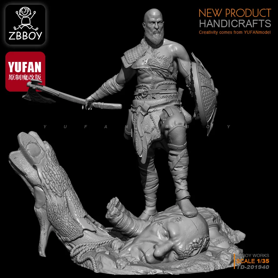 1/35 наборы из смолы бессмертный Бог войны солдат TD-201940 | Игрушки и хобби