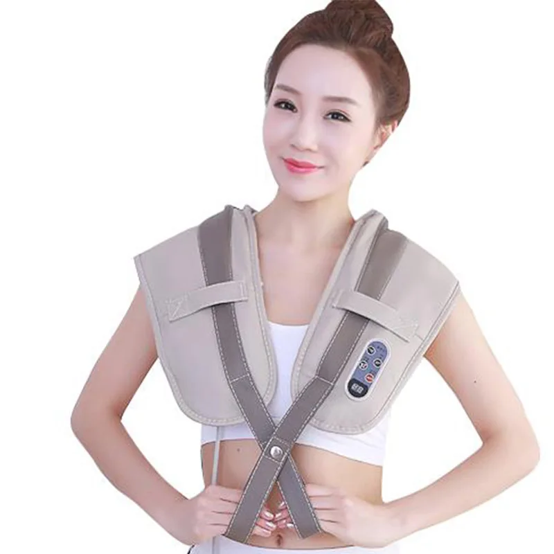 Многофункциональная подушка массажер для дома и автомобиля иглоукалывание