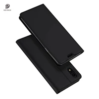 for iphone xs case dux ducis skin pro series magnetic stand flip pu wallet leather case for iphone xs cover with card slot