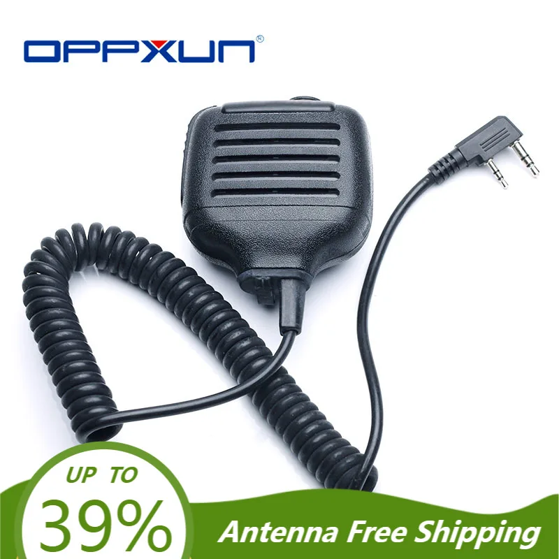 2 Pin к Тип KMC 17 PTT Mic Динамик KMC17 для Kenwood TK 208 220 240 Baofeng UV 5R 888S 82 T8 HYT иди и болтай Walkie