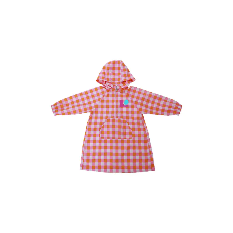 

BON Girls' suit 2021 summer Plaid children's short sleeve T-shirt casual sports baby shorts children's suit