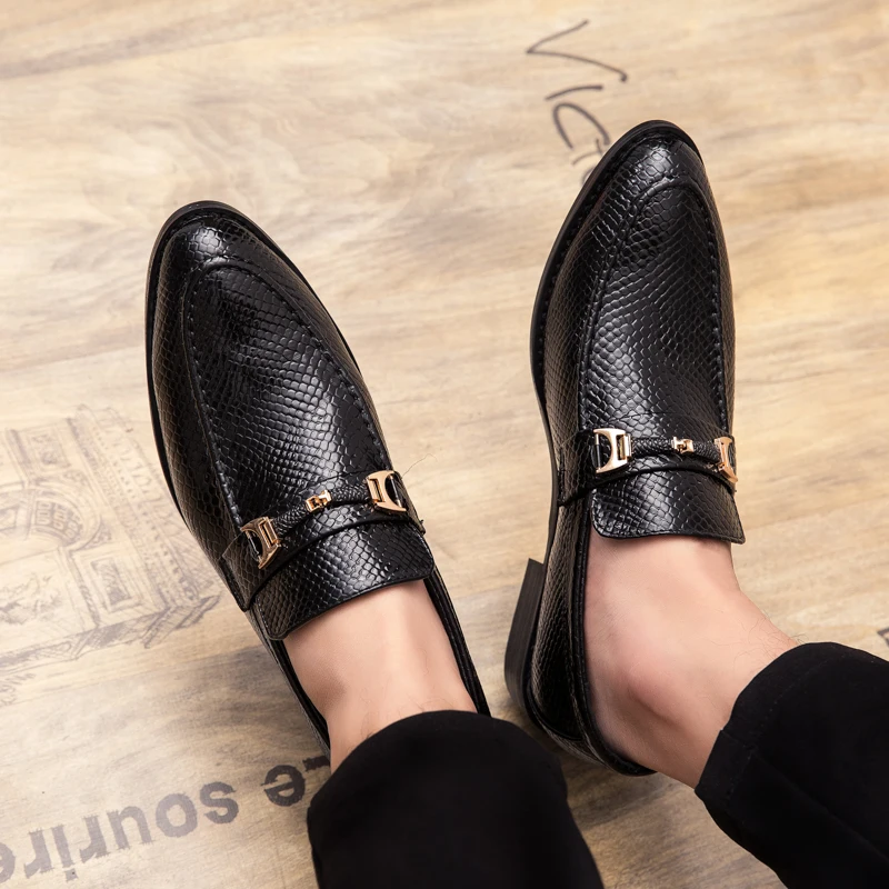 Мужская обувь Кожаные Туфли-оксфорды для улицы на заказ Кожаная дышащая в