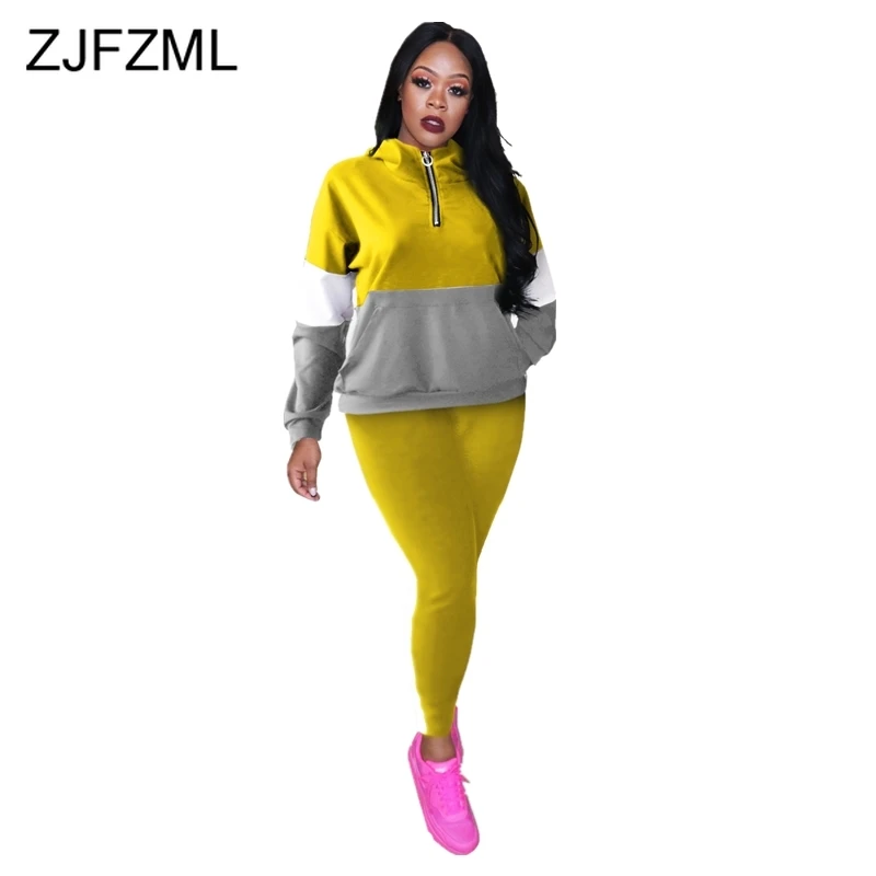 Повседневный Женский комплект из 2 предметов Женская праздничная одежда свитшот