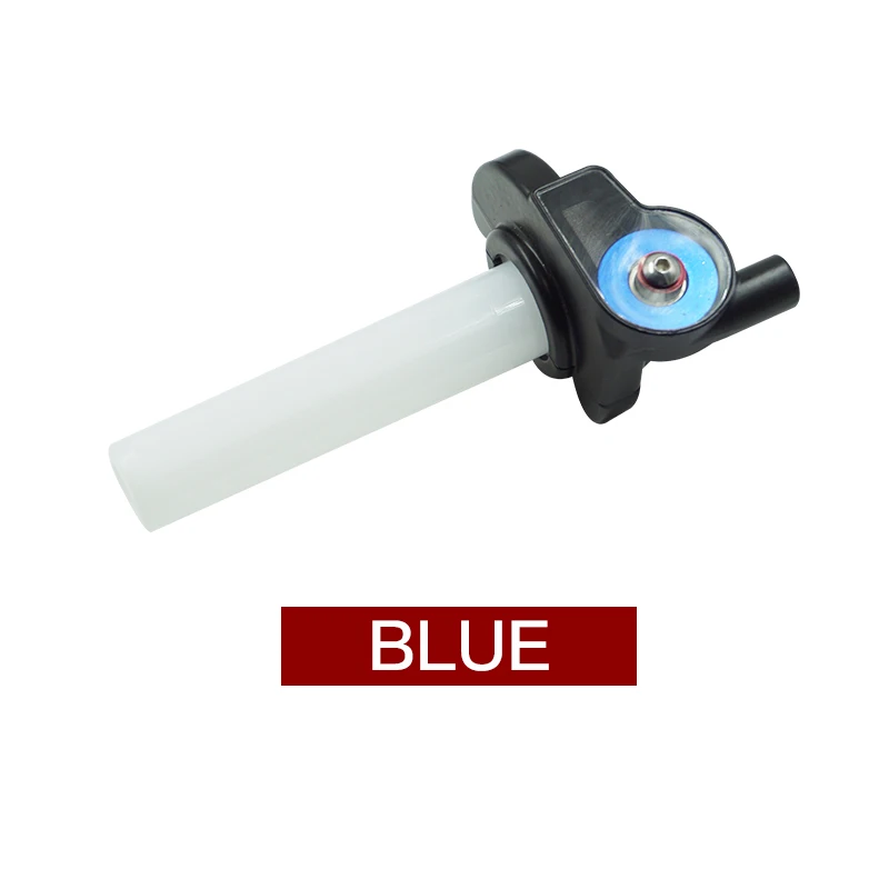 Blue Рукоятка для мотогонок, быстрый поворот газа, дроссельная заслонка, грязь, велосипед ямы, для мотокросса, 7/8 дюймов, 22 мм, руль, рукоятки для KTM CRF Honda - Цвет: Blue