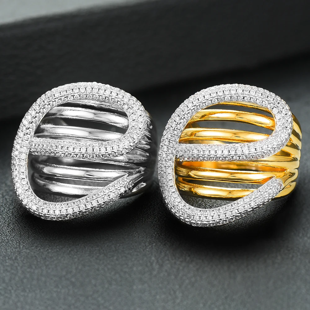 Женское кольцо с фианитом в стиле Бохо|Обручальные кольца| |