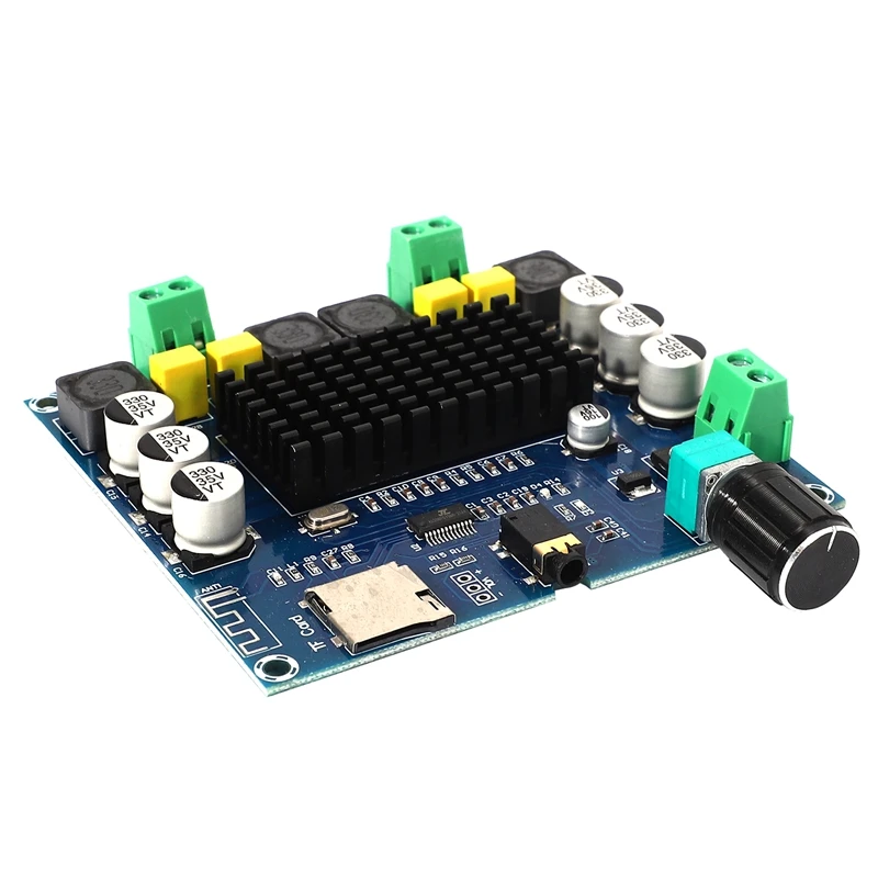 XH-A104 Bluetooth 4 1 TPA3116 плата цифрового усилителя мощности 2X50W стерео AMP модуль с
