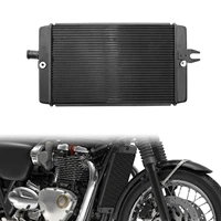 motorcycle aluminum radiator for triumph 900 street twin 2016 2018 2017 bonneville 1200 t120 black