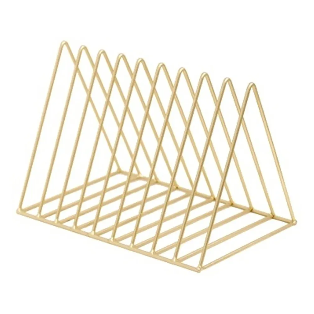 Современный упрощенный геометрический стеллаж для газет книжный журнал