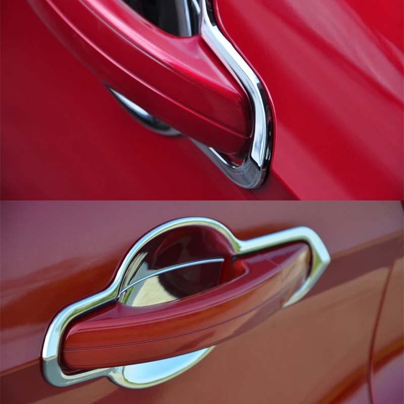 

8 шт., хромированные накладки на дверные ручки для Ford Escape Kuga 2013 2014 2015 2016 2017