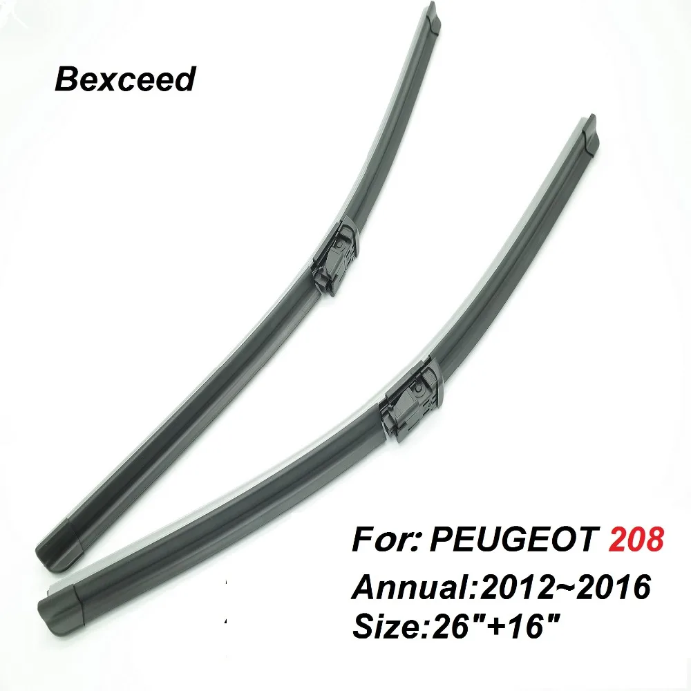 

Щетка стеклоочистителя для PEUGEOT 208/2012/2013/2014/2016, 26 + 16 дюймов