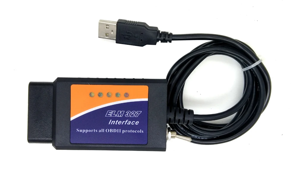 ELM327 USB V1.5 с переключателем OBD2 сканер диагностический инструмент модифицированный для Ford Forscan ELMconfig CH340+ 25K80 чип HS-CAN/MS-CAN