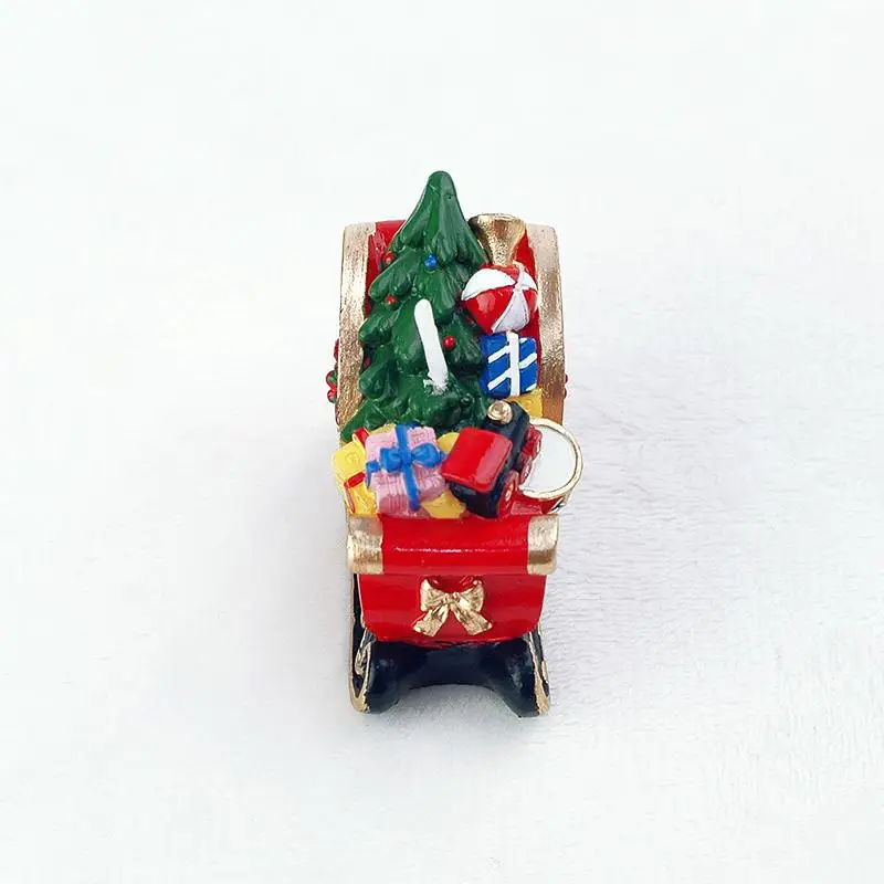 Рождественские сани свечи Рождественский канун Креативные украшения подарки