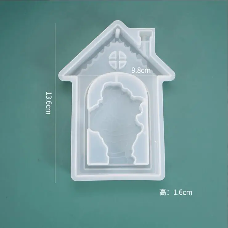 Новая прозрачная силиконовая форма из смолы декоративное рукоделие