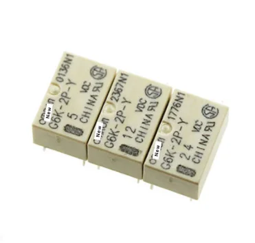 

Genuine New original Relays G6K-2F-Y-DC5V G6K-2F-Y DC5V