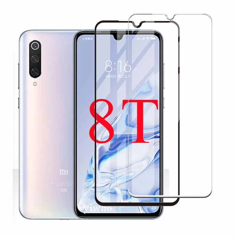 Защитное стекло закаленное 6 3 дюйма для Xiaomi Redmi Note 8 t T t|Защитные стёкла и плёнки