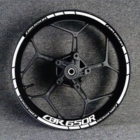 motorcycle refit cbr650fcbr600rrcbr1000rr f5 wheels rims hub sticker with waterproof reflective for