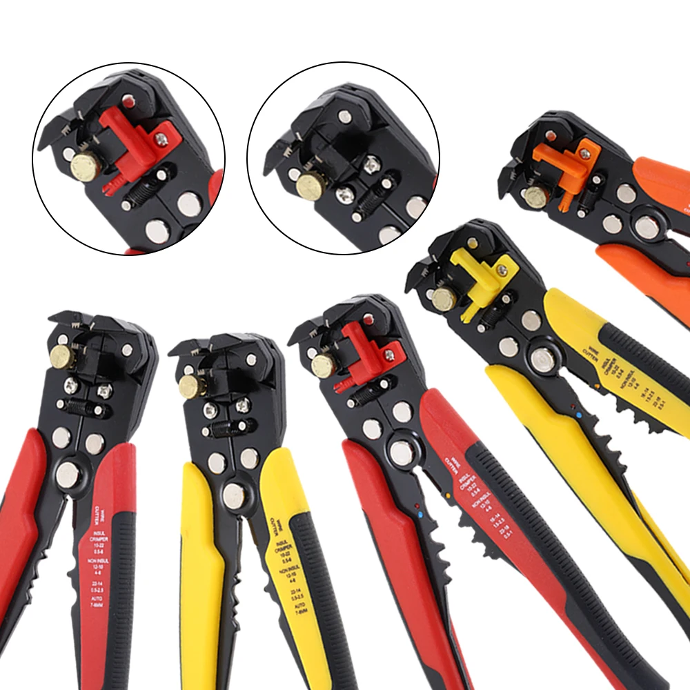 FASEN горячая Распродажа HS-D1 многофункциональный кабель зачистки проводов AWG24-10 0,2-мм2 прямой резки обжимные инструменты для зачистки проводов