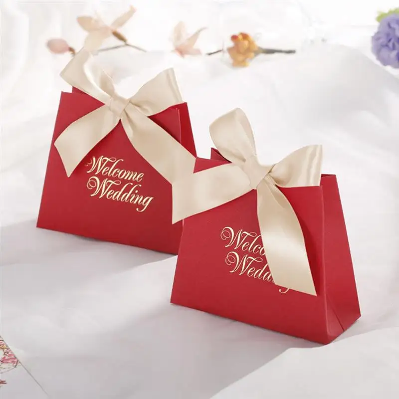 

50PCS Wedding Candy Box Candy Paper Box Party Favor Box Decorative Candy Box Treat Box Cookie Box