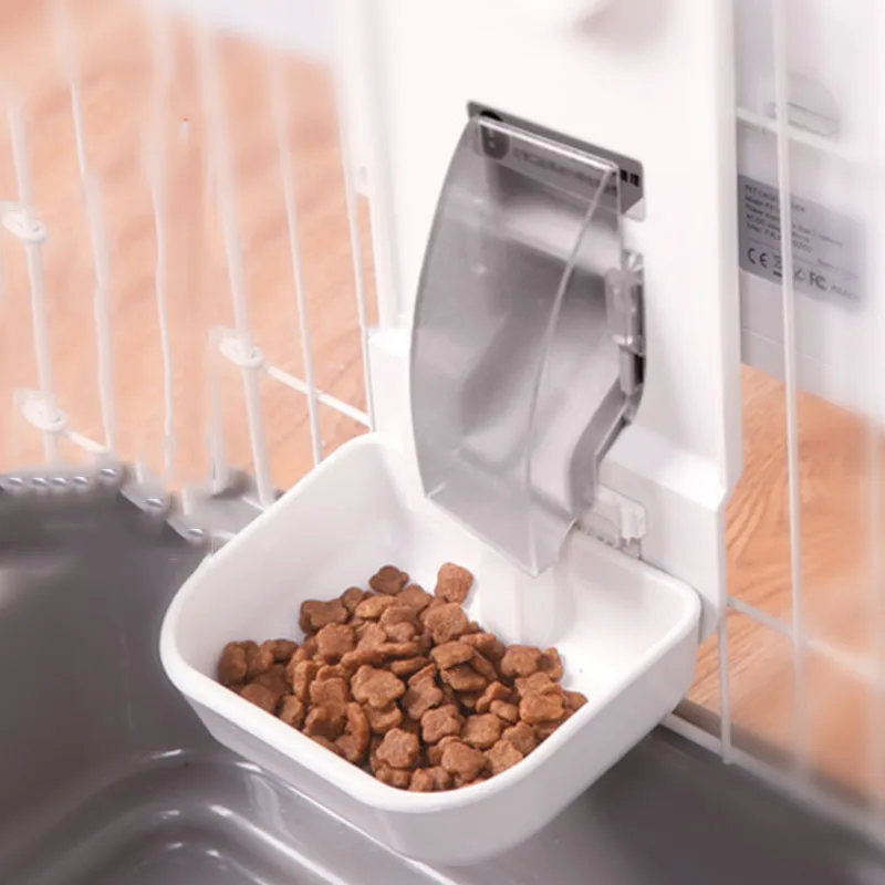 Умная автоматическая кормушка для собак и кошек с цифровым дисплеем