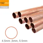 Медная микро-трубка T2, полый капиллярный медный шланг для тонких стен, жесткая прямая трубка, внешний диаметр 1 мм-4 мм