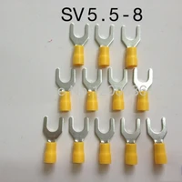 sv5 5 8 fork cold insulated terminal u shaped y type pressure wire terminal sv5 8