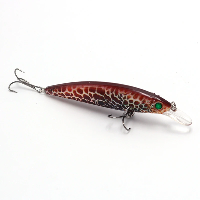 

Rqnq 11cm 13.4g Luya artificial bait colored drawing sinking swaying pencil plastic lifelike bionic bait