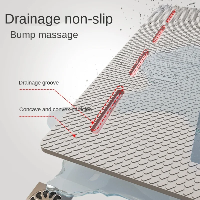 eovna non slip bathroom mat safety shower bath mat plastic massage pad bathroom carpet floor drainage suction cup bath mat free global shipping