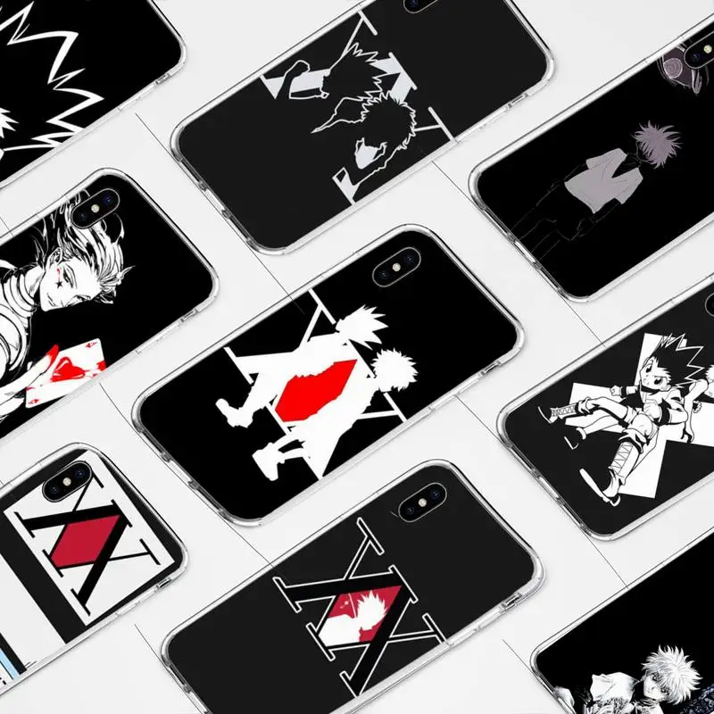 

Anime HXH Hunter X Hunter Phone Case for iphone 6s 7 8plus xr xs max 11 12 13 pro max mini funds clear
