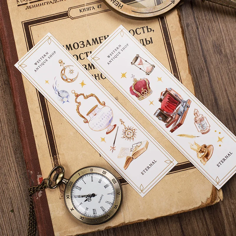 Закладки для книг в стиле Западного антикварного магазина 30 видов |