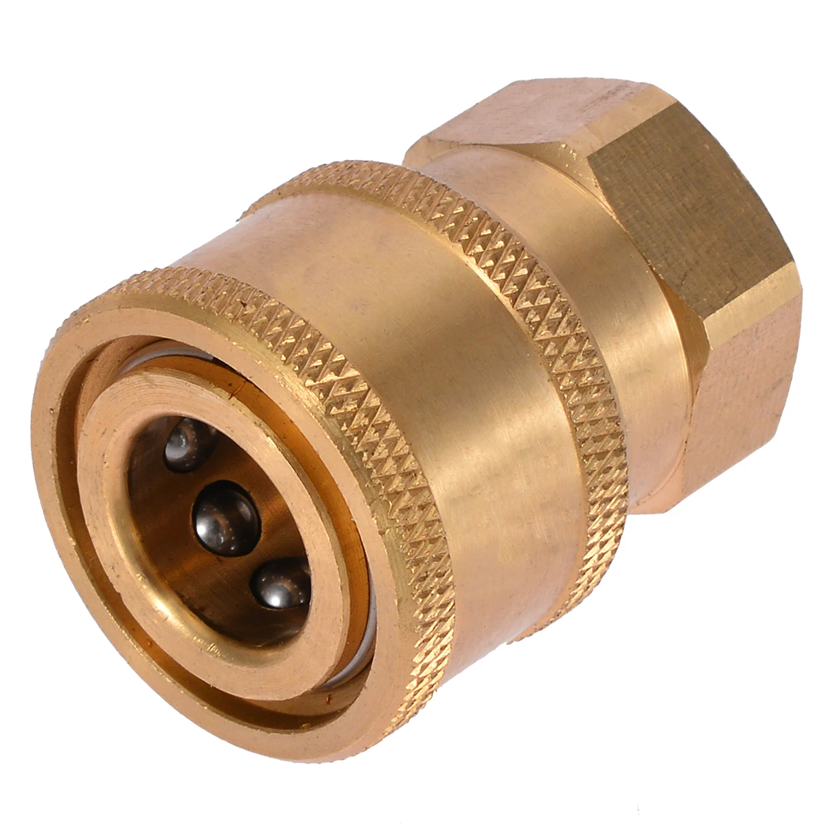 

1/4'' Garden Pressure Washer Hose Adaptor G1/4 Female Quick Release Watering Sprayer Hose Connector Faucets Fitting Pipe Tools