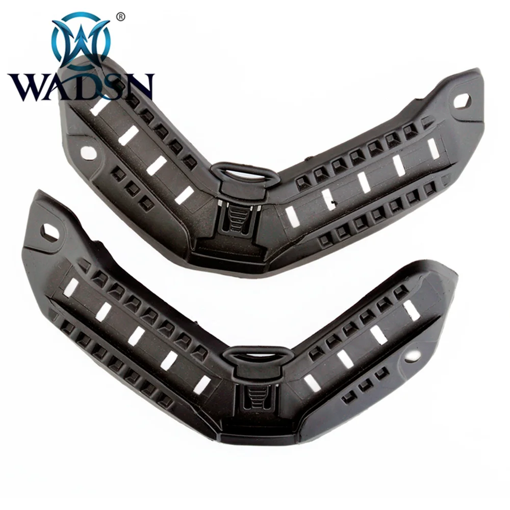 WADSN Тактический OPS Быстрый Шлем Морской Тип направляющие шлемы боковые рельсы